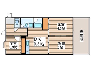 シティコーポ汐路１０３号室の物件間取画像